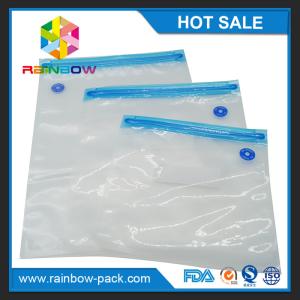 custom food grade resealable smell proof vacuum sealed zipper bag with valve and