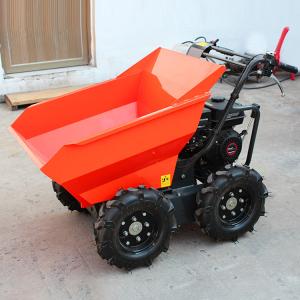 China CE Approved 300kg Electric Site Gas Barrow Wheel Motorized Power Mini Dumper EPA Engine on sale
