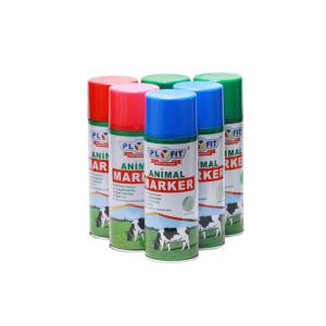 Animal Marking Red  Blue Green Spray Paint for Pig / Sheep / Cattle Matte Red Spray Paint