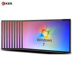 Wall Mount 55 Inch Capacitive Touch Screen Indoor Building Hanging Lcd Digital