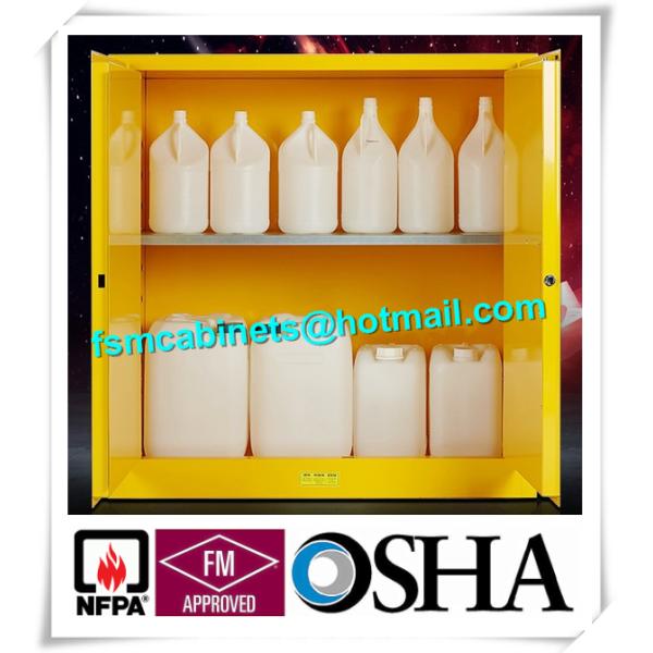Australian Standard Fireproof Cabinet , Industrial Safety Cabinets For Flammable Liquids