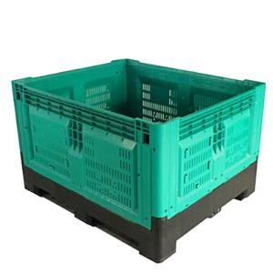 foldable pallet storage containers large plastic warehouse pallet box