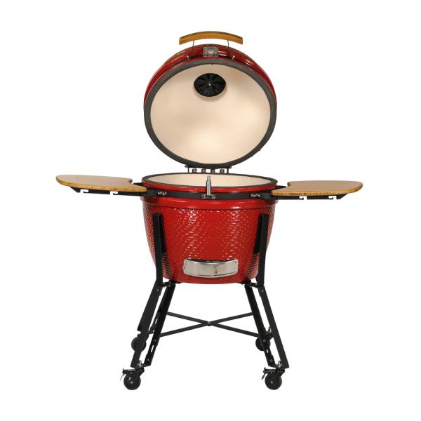 Quality Black Outdoor Charcoal Grill With No Ignition System 200-700°F Temperature Range wholesale