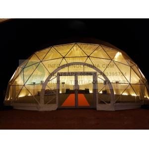 20m Diameter UV Resistant Geodesic Dome Tent Aluminium Frame