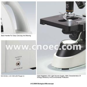Compensation Binocular Optical Microscope LED Illumination Microscopes A12.0909