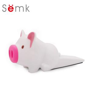 Anti Slip PVC Door Stopper , Rubber Door Stop Wedge Pig Shaped