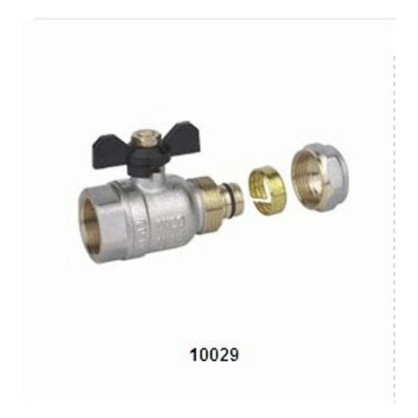 Quality Female thread Brass Ball Valve 10029  30Bar for Multilayer pipe wholesale
