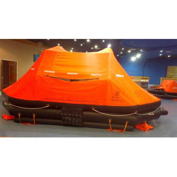 Quality EC SOLAS approved inflatable life raft HRU Cradle wholesale