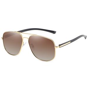 Unique Trending Uv400 Polarized Sunglasses BSCI Square Ocean Lens
