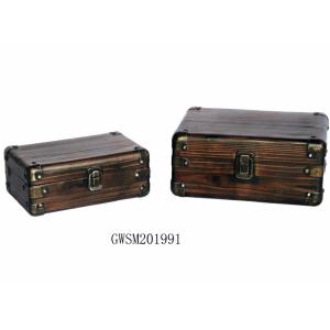 Rectangle 28*20*12 Treasure Chest Storage Trunk