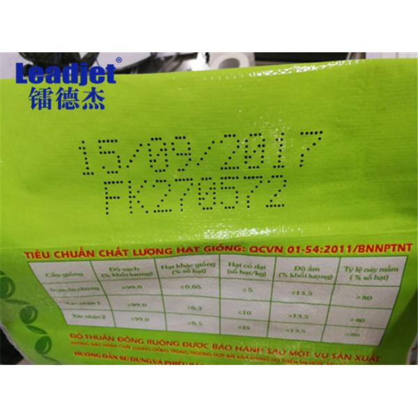 Double Line DOD Inkjet Printer / Automatic Industrial Inkjet Printer ISO