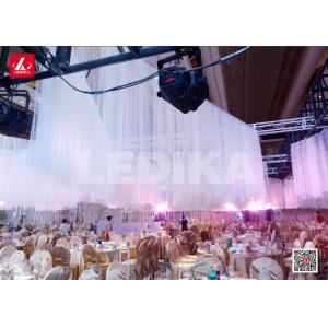 Cheap Bridge Uplighting Aluminum Square Truss Tower Pillars / Square Tubing Trusses for sale