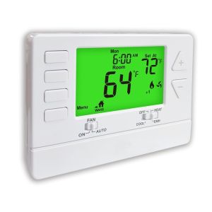 5.43" W X 3.85" H X 1.14" D Adjustable Heat Pump Thermostat Air Fryer Power