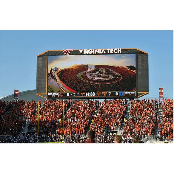 Mutil Color 8500 CD Brightness Stadium LED Screens , Commercial Panel Display Systems
