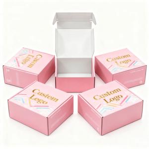 Luxury Custom Corrugated Paper Boxes Cardboard Gift Mailing Mailer Shipping