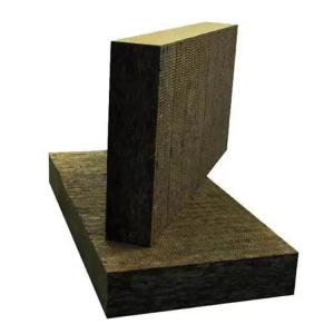 Modern Square Rock Wool Insulation Materials Fire-Resistant and Heat-Insulating