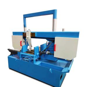 GB4240 45 Degree Band Sawing Machine 400mm Max Cutting