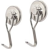 China D25mm flexible rotatable strong neodymium magnetic hook with vertical pull force 10KG on sale