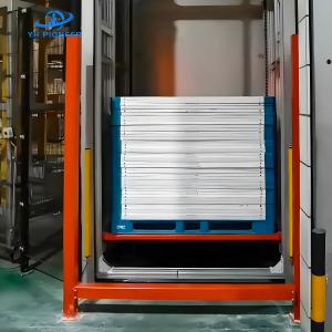 Space Saving Vertical Reciprocating Elevator with Customized Platform Sizes for