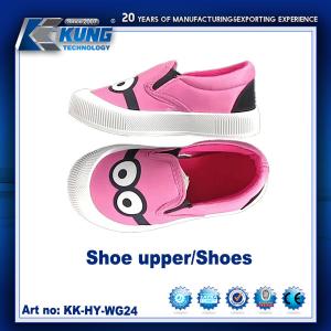 Customized Logo Printing Children Safety Shoes Upper High Elastic