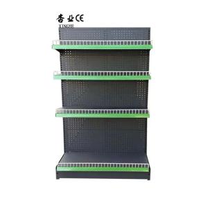 Factory Custom size color supermarket equipment shop rack super market racks