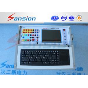 Auto Adapt Relay Protection Tester , High Precision Relay Test Equipment