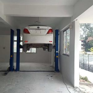 Basement Style 2 Post Car Lift With 2 Sides Release Or Single Side Release CE