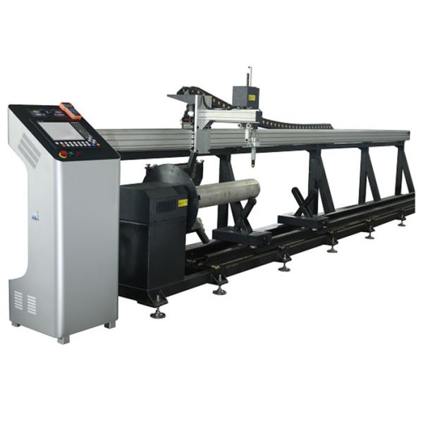 Tube Master 2 Axis CNC Plasma Mild Steel Pipe Cutting Machine with Panasonic
