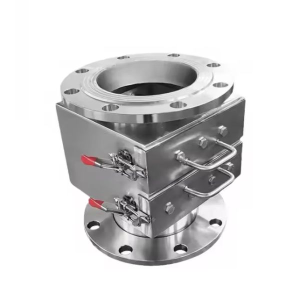 custom Strong Magneticlron Removal Box Semiautomatic Drawer Iron Remover for Large Powder Particles Mechanical Magnetic Grid Pipe Filter Magnetic