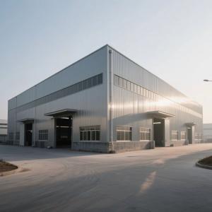 Portal Frame Prefab Pre Assembled Steel Workshop Building Storage Garage Hot