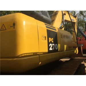 China Used Komatsu PC270-7 Crawler Excavator SAA6D107E-1 engine 27T weight  with Original Paint on sale