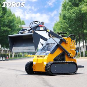 China Multifunctional 25-35Hp Stand Behind Mini Skid Steer Small Skid Loader on sale