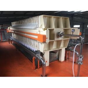 Manual Hydraulic Filter Press 6m2 for Sludge Dewatering 220V-415V