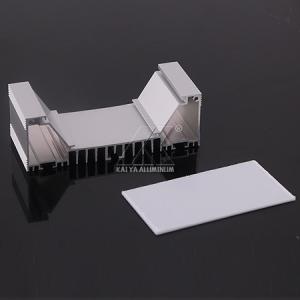 ISO Standard Profile Aluminum LED Design Flexibility Anodizing 10 Um For Parking