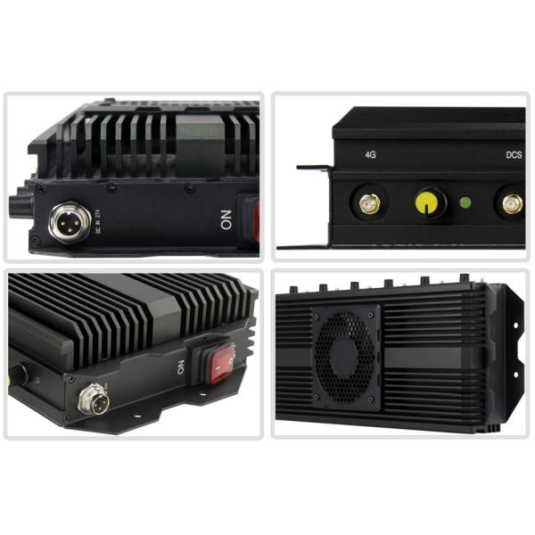 High Power Cellphone Jammer Bomb Disposal Equipment 80 Watt Power High Efficiency
