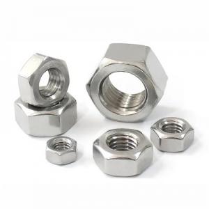 China Metric Stainless Steel Hex Nut M16 M28 M30 M12 M26 M40 SS304 SS316 Hexagon Head Nut on sale