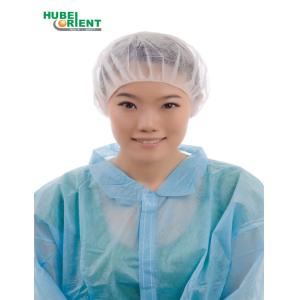 Disposable Single Elastic Non Woven Medical Bouffant Caps