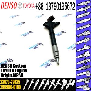 China Rail Fuel Injector 295900-0160 23670-29135 23670-0R080 23670-26050 For Toyota on sale