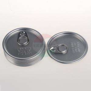 Cheap Aluminium Ring Pull Easy Open Can Lid Clear / Blue / Green Customized for sale