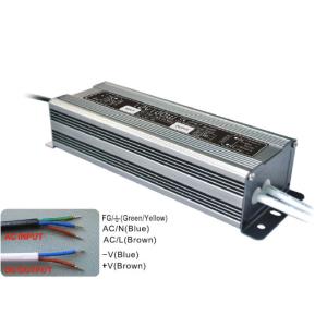 12V Outdoor LED Driver Controller 100W Cooling By Free Air Convection 2 Year
