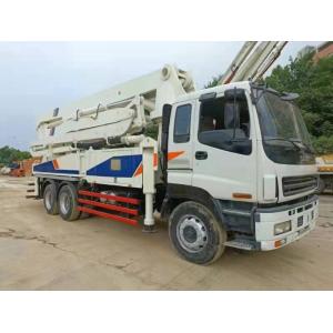 China Zoomlion 37m X Leg 120m3/H Used Concrete Pump Truck on sale