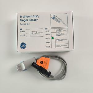 GE Original Datex-Ohmeda TruSignal SpO2 Finger Sensor Reusable. REF: TS-F1-H