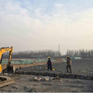 Anti Rust Hot Dipped Galvanized Gabion Basket 1x1x1m 3x1x1m