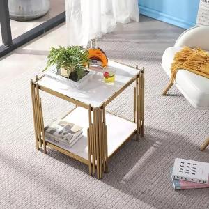 Clutter-Free Storage Stainless Steel Edge Table With Smooth Surface