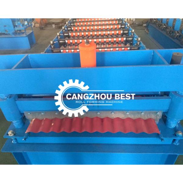 IBR Metal Roofing Pofile Steel Sheet Roll Forming Machine With PPGI / GI