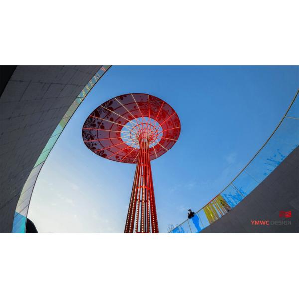 Europe Regional Feature Modernistic Stainless Steel Garden Art for Outdoor Decoration