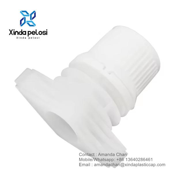 Quality custom size Plastic Spout With Cap Spout Cap For Coffee Standing Up Pouch wholesale