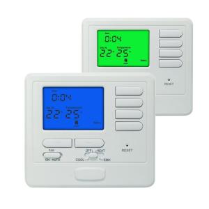 China Weekly 7 Day Programmable Thermostat Room Temperature Controller Air Conditioning on sale