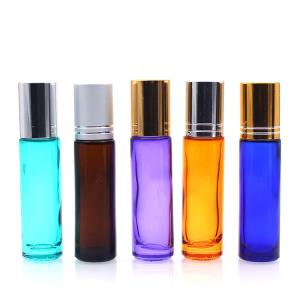 OEM Perfume Oil Glass Roll On Bottles Screw Cap Roller Ball Bottle