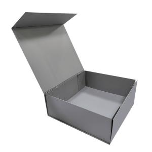 Cheap Custom Folding Magnetic Rigid Collapsible Box With Embossing Printing Handling for sale